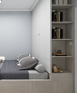 湖北定制榻榻米效果图