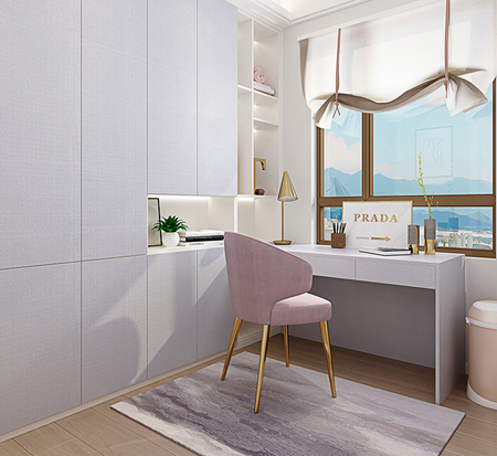 优嘉亿美现代简约书柜定制书房