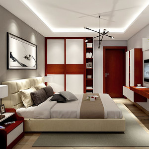 优嘉亿美现代简约开放式衣柜